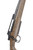 Carbon Rifleman in 280 AI - 24" Medium Brown with T/B Web, rifle close-up showing the camouflage pattern and parts of the firearm.