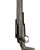 Pathfinder in 6.5 PRC #26-1604, close-up side view of a bolt-action rifle with an olive green splatter-pattern stock, black barrel and receiver, and scope rail on a white background.