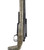 Pathfinder in 6.5 PRC #26-1604, close-up of a bolt-action rifle with an olive camouflage stock, black receiver, and top accessory rail.