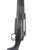 Carbon Rifleman in 300 PRC - 22-inch Stealth Mirage, close-up of the gray and black textured rifle stock, receiver, and top accessory rail