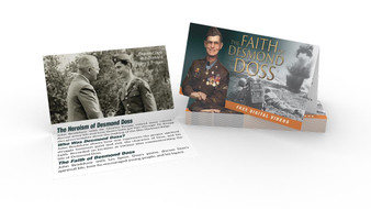 Media Sharing Cards - Desmond Doss (Pack of 100) Media Sharing Cards - Desmond Doss (Pack of 100)
