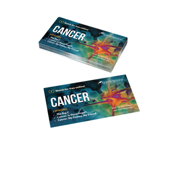 Media Sharing Cards - Cancer: Is There Hope? (Pack of 100) Media Sharing Cards - Cancer: Is There Hope? (Pack of 100)
