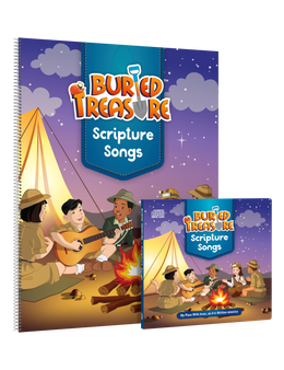 Buried Treasure Scripture Songs book & CD