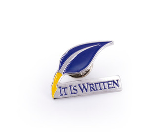 It Is Written Lapel Pin