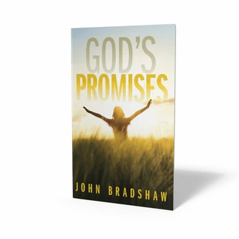 Front cover of the pocketbook "God's Promises" by John Bradshaw.