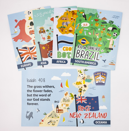 Flight 3:16 Memory Verse Poster Set