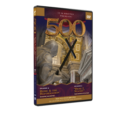 500: Episodes 4 and 5 DVD (Rome And The Reformation & Here I Stand) 500: Episodes 4 and 5 DVD (Rome And The Reformation & Here I Stand)