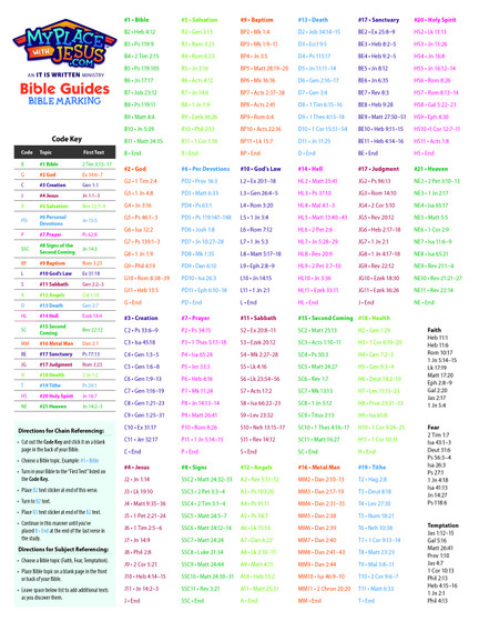 Bible Marking Chain Reference Printable Stickers Bible Marking Chain Reference Printable Stickers