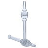6 Inche Dab Straw with Honeycomb Ash-Guard