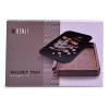 Benji - Walnut Tray With Magnetic Lid - Cones + Papers