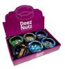 DEEZ NUTZ - GLASS ASHTRAY DISPLAY OF 6 - 85MM