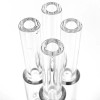 WHITE RHINO - PYREX V2 DAB STRAW W/ SILICONE CAP 25 CT