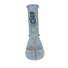 MWP-1520 - ASIMOV HONEYCOMB CLEAR BEAKER WATER PIPE [10'']
