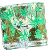 GLASS BOWLS DISPLAY - CUBES WITH DESIGNS [14MM] [8PCS IN DISPLAY]
