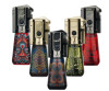 SCORCH TORCH - DISPLAY OF 12 - 61774 - DUAL FUNCTIONAL TORCH ASSORTED DESIGNS