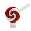 2.7" LOLLY POP - PUFFCO PIVOT GLASS MOUTHPIECE ATTACHMENT/ YT17