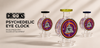 4" CROOKS PSYCHEDELIC EYE CLOCK - PEAK/PEAK PRO GLASS ATTACHMENT/ YT13