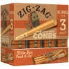 ZIG ZAG - 3PK KING SIZE CONES 36CT