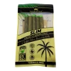 KING PALM - GREEN LEAF SLIM ROLLS - 5PK 8CT