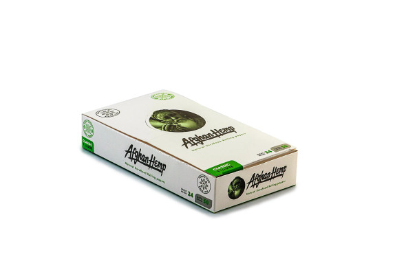 Afghan Hemp Natural Unrefined Rolling Papers - Classic 1 1/4 and King Size
