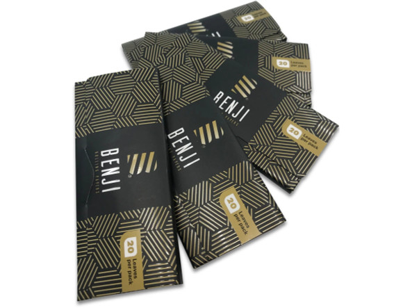 BENJI - $100 BILL ROLLING PAPERS + TIPS - 24CT
