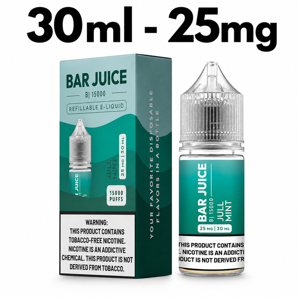 BAR JUICE- WHITE GUMMY - 25MG - 30ML