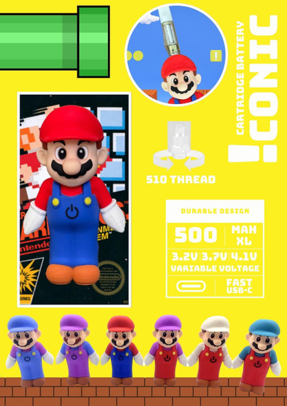 ICONIC - CARTRIDGE BATTERY - MARIO