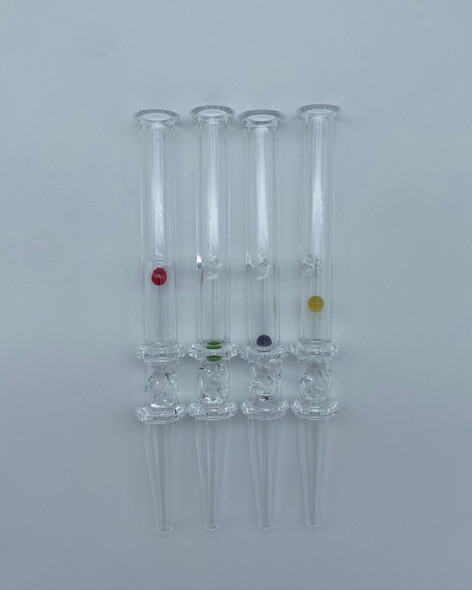 DAB TOOL - CO105-B - PEARL QUARTZ DAB STRAW