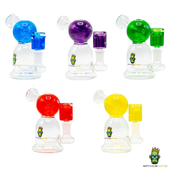 SPACE KING - SPACE GLACIER - MINI FREEZABLE BONG