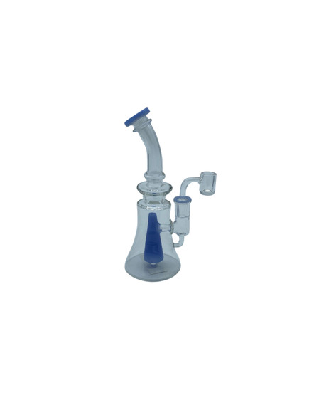 GLASS WP - C5003 - COLORED PERC WATER PIPE (9'')