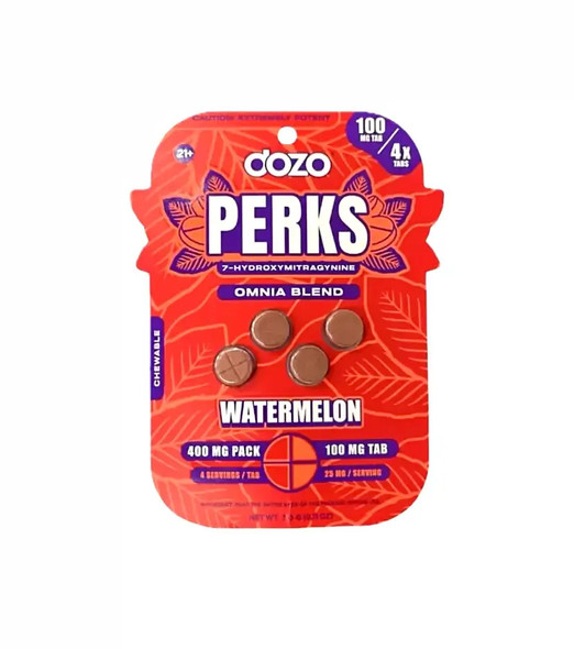 DOZO PERKS - 400MG 4CT - 5PACK
