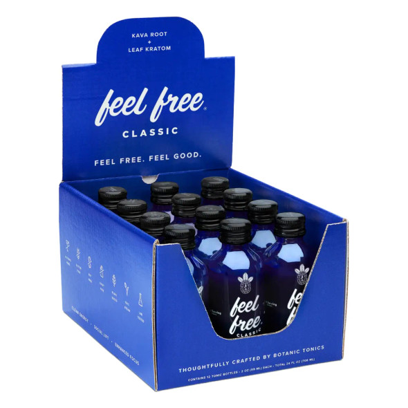 KAVA ROOT - FEEL FREE CLASSIC - 12PACK