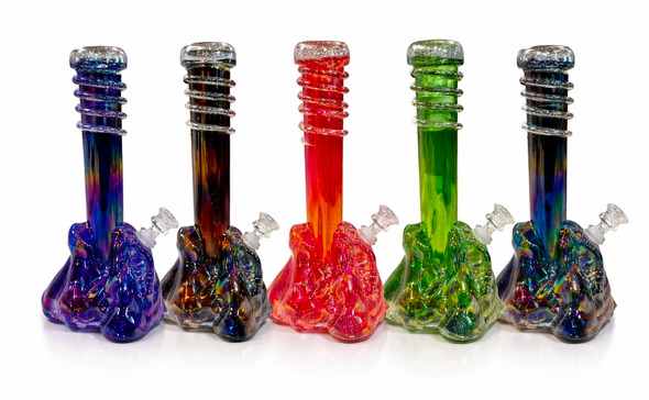 12" THEMED SOFT GLASS DRAGON