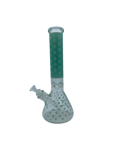 STARED SKY BLUE BEAKER (14'')