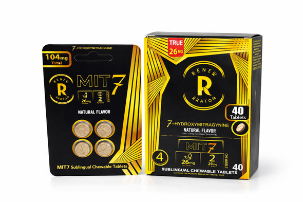 RENEW KRATOM - MIT7 26MG - 40PCS