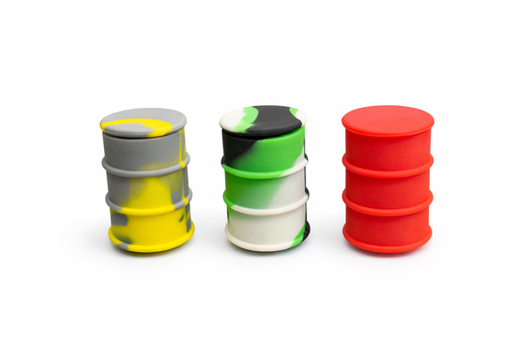 SILICONE CONTAINER  - OIL DRUM