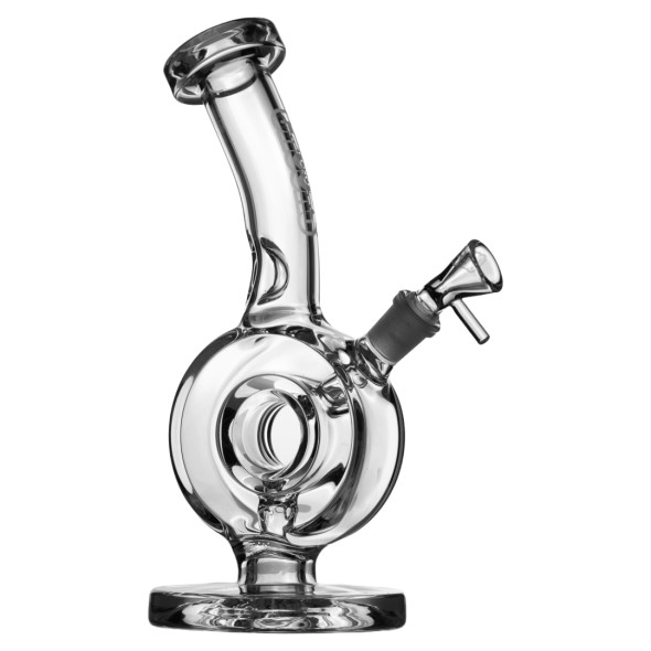 10" CROOKS CLEAR EDITION DOUGHNUT MINI WATER PIPE