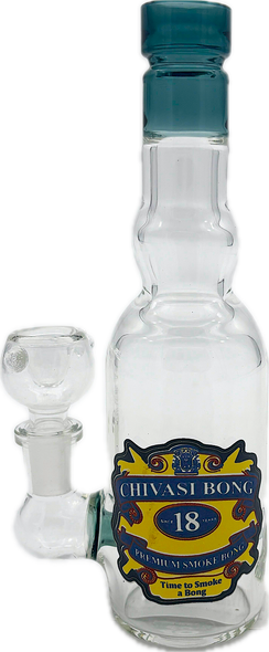 7" LIQUOR BOTTLE CHIVASI BONG 18