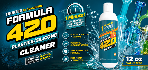 TRUSTED- FORMULA 420 PLASTICS/SILICONE [A4] CLEANER - 12OZ