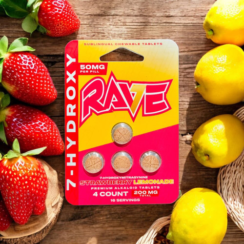 RAVE 7-HYDROXY - 4PC PER PACK - 10PACKS PER DISPLAY