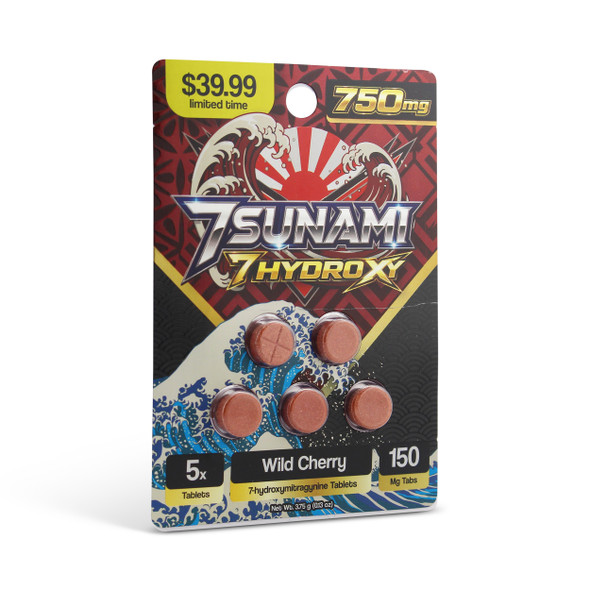 TSUNAMI 7HYDROXY - 750MG 10PK