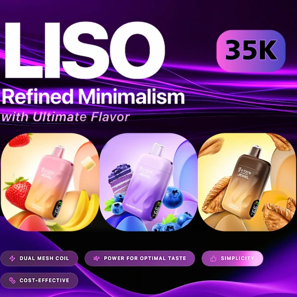 JEWEL LISO - 35K PUFFS ZERO NICOTINE