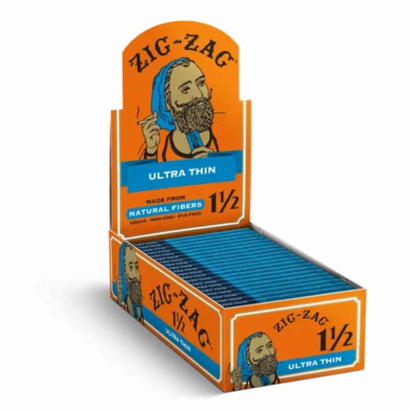 ZIG ZAG - 24CT BOOKLET PAPERS SIZE 1 1/2 - ULTRA THIN