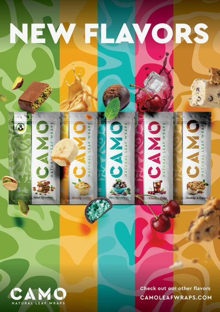 CAMO NATURAL LEAF WRAPS (NEW FLAVORS IN STOCK!)