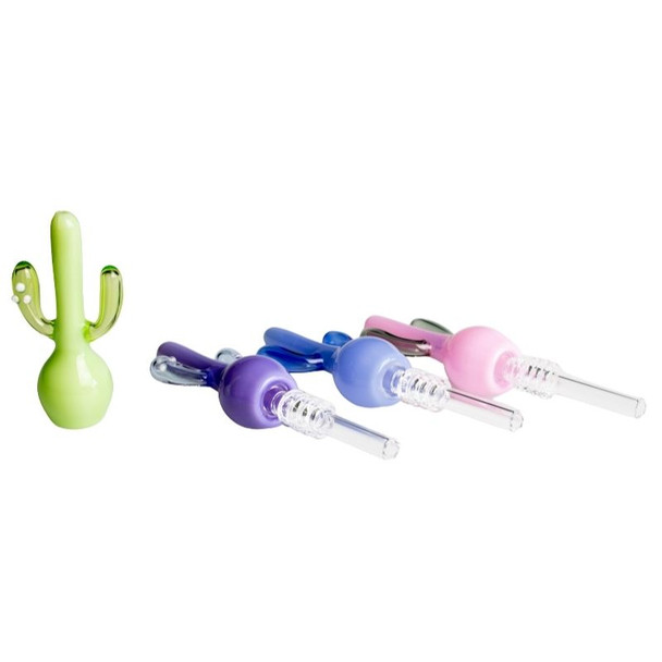 10MM Two Toned CACTUS DAB STRAW