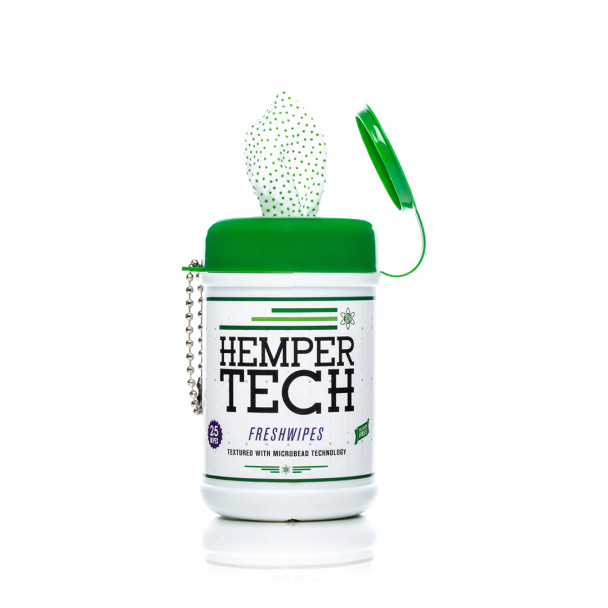 HEMPER TECH - FRESH WIPES - 25 WIPES HEMPER TECH - FRESH WIPES - 25 WIPES