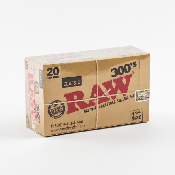 RAW - CLASSIC - 300'S 1 1/4 - 20 PER BOX