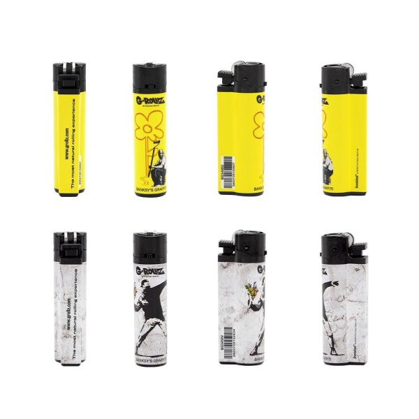G-Rollz | Banksy's Graffiti Lighters 30pcs in Display