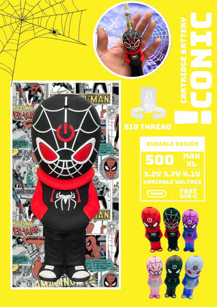ICONIC - CARTRIDGE BATTERY - SPIDERMAN