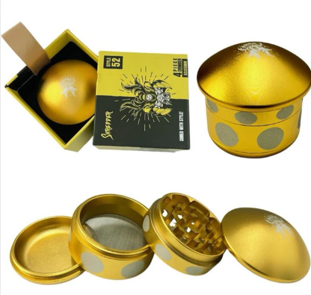 SHREDDER - GRINDER - STYLE 52 - 62MM - MUSHROOM